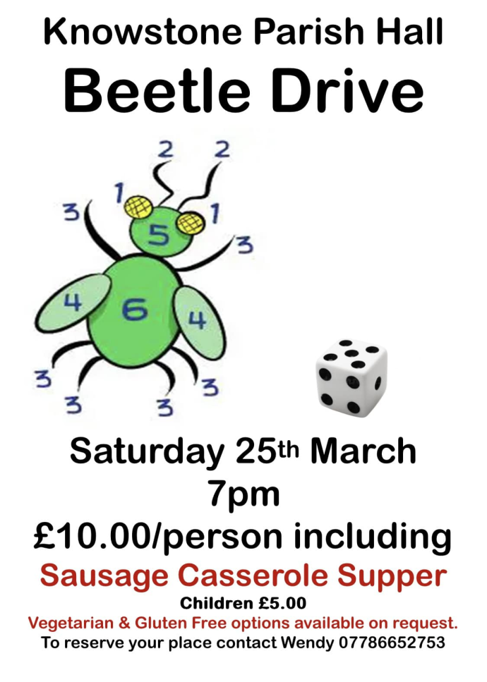 beetle-drive-knowstone-parish-council